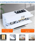 Automatic Continuous Bag Sealing Machine With Digital Temperature Control And Adjustable Speed Desktop Heat Sealer on table