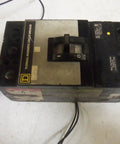 Real Deal 3 Pole 110 Amp Thermal Magnetic Circuit Breaker Series 2 Heavy Duty Panel Switchgear view from above with cable attached.
