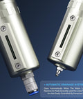 Industrial Air Drying System 0 To 240 PSI Half Inch NPT With Three Stage Filtration, close-up of auto drain feature.