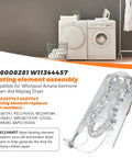 Heavy Duty Dryer Heating Element Replacement WP3387747 For Whirlpool Amana Kenmore KitchenAid Dryers in packaging with laundry machines