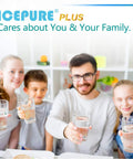 Family enjoying clean water with Heavy Metal Safe Refrigerator Water Filter Replacement For LG LT1000P LT1000PC And Kenmore Elite 9980.