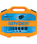 11-Piece Bi-Metal Hole Saw Kit with 7 Hole Saws from 3/4 to 2-1/2 in, Hex8 and Hex10 HSS Pilot Bits, Hex8 and Hex10 Arbors