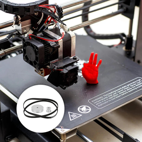 Durable Wear Resistant Timing Pulley Kit With 20 And 60 Teeth Featuring 1:3 Ratio For Model Machinery Models, Aluminum Alloy Construction Guarantees High Torque Output Plus Easy Installation For Serious DIY Builds on 3D printer