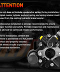 Hydraulic Power Brake Booster For Chevy Silverado 2500 HD And GMC Sierra 2500 HD 2007-2010 Suburban 2500 2007-2009 Sierra 3500 HD Yukon XL 2500 2007-2009 Bolt-On Upgrade Replaces 178-1037 19371362