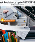Beefy Silicone Heat Press Mat 16x20 Inch Heavy Duty Double Sided Pad For HTV Heat Transfer Vinyl being used with heat press