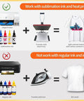 Premium Sublimation Paper 8.5x11 Inch 120GSM 110 Sheets For Inkjet Printers And Sublimation Inks With High Transfer Efficiency