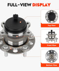 Bolt-On Rear Wheel Hub Bearing Assembly For Hyundai Sonata 2015-2019 Tucson 2016-2019 Veloster N 2019 Optima 5-Lug With ABS