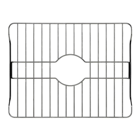Badass Heavy Duty 304 Stainless Steel Sink Protector Grid, 16.15 x 12.4, designed for scratch protection and quick drainage.