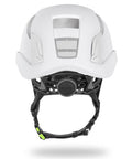 Hi Viz Safety Helmet Zenith X ANSI Compliant White With Adaptive Fit System front view