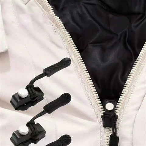 Removable Zipper Repair Kit For Bags Coats Clothes Shoes And Boots No Tools Needed No Fuss Quick Fix Zipper Head Replacement Durable Pulls