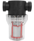 Three Quarters Inch NPT Inline Strainer For Garden Hose Sediment Filter With 200 Mesh Stainless Steel Screen No-Nonsense Heavy Duty
