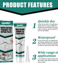 Quick drying ceramic tile repair paste with waterproof features and wide applications, 100ml tube and packaging box