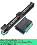Rock Solid Motorized Slide Table With T Type Linear Guide Rail Stage And Mini Sliding Platform For Dead Nuts Accurate Z Axis Motion Control In Custom Automation Projects with Nema11 stepper motor and 200mm stroke.