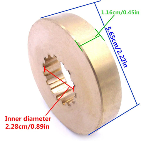 Propeller Spacer For Outboard Boat Motor Engine Fit 115HP 150HP 175HP 200HP 250HP 300HP OEM Replacement 688-45997-00 688-45997-01 For Sierra Marine 18-4274