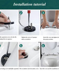 Installation tutorial for Soft Close Toilet Seat with Universal Smooth Drop Action Thick Polypropylene Build and Adjustable Hinges.
