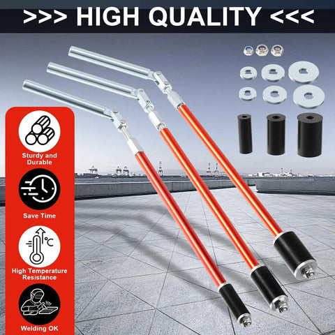 Water Stopper Pipe Plug Tool Kit with 1/2, 3/4, 1 in sizes, replacement gaskets and nuts for copper and PVC repairs, 65 psi system.