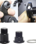 Rear Derailleur Mounting Screws For Tx35 And Tz50, Durable Steel Bike Derailleur Fixing Bolts, washer, and bolt installation