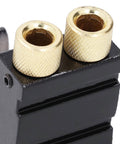 Close-up of Aluminum Pocket Hole Jig Set For DIY Woodworking With Inclined Drilling Positioner Mini Oblique Hole Locator