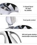68oz Double Wall Stainless Steel Thermal Carafe With Vacuum Insulation Press Button Top Coffee Pot For Coffee Tea And Beverages BPA Free Food Grade 304 Stainless Steel 12 Plus Hours Heat And Cold Retention shown with V-shaped spout and durable construction