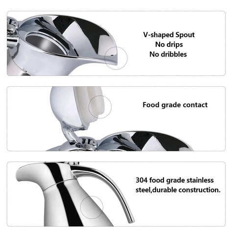 68oz Double Wall Stainless Steel Thermal Carafe With Vacuum Insulation Press Button Top Coffee Pot For Coffee Tea And Beverages BPA Free Food Grade 304 Stainless Steel 12 Plus Hours Heat And Cold Retention shown with V-shaped spout and durable construction