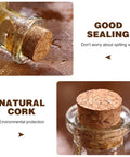 Assorted Tapered Cork Stoppers Set, 25 Pieces, Five Sizes From 17Mm To 63Mm shown sealing bottles effectively
