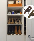 Cabinet with shoes and 80 Piece Shelf Pegs for Cabinet Shelves, 6mm Shaft Diameter, Cold Rolled Steel Fixing Pins inset.
