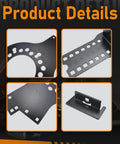 Product details of Universal 5 Lug Wheel Fitment Tool And Offset Simulator for Trucks and SUVs showing different angles and features.