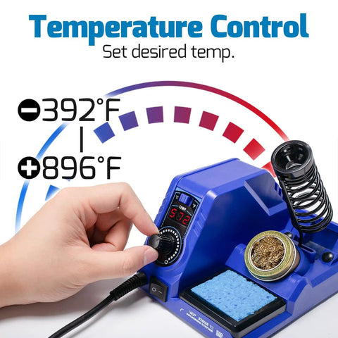 Ready To Roll Soldering Station Kit With 130W Max Power And 926LED V3 featuring temperature control 392-896°F