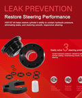 Front Mount Pro Grade Hydraulic Steering Cylinder Seal Kit With Pin Wrench For SeaStar HC5340 HC5341 Leak Prevention
