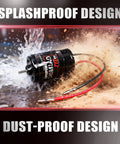 Brushed RC Motor Upgrade for Traxxas 550 Size Runners Fits Titan Stampede Rustler Slash 2WD and More High Copper Windings