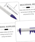 Science Party Stationery Gift Set With 12 Sticky Notes 12 Ballpoint Pens And 50 Science Stickers showing multitool pen details