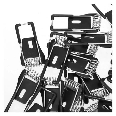 50 Pack Spring Lamp Ceiling Mounts For Heavy Duty Lighting Hardware with uniform pitch and insulated coating