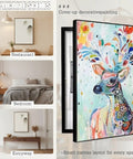 Stylish Flip-Top Electric Meter Box Cover That Totally Hides Wall-Mounted Breaker Panels With Smooth Design And Effortless Circuit Access For Any Home Makeover In Modern Living Spaces, featured in various room settings.