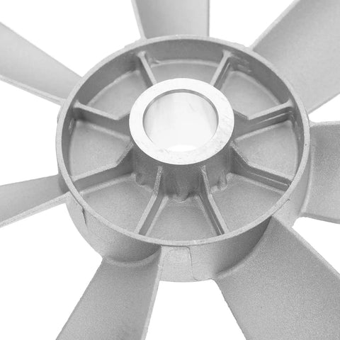 Ditch The Old Gear And Grab This Single Groove Metal Compressor Pulley For Your Air Compressor Needs Easy Install Plus Energy Efficiency Make This Belt Drive Wheel A Total Game Changer For Heavy Duty Projects, silver metal design with smooth rotation.
