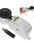 Precision Rugged Aluminum Fountain Scriber Line Tool For Construction And Woodworking Lightweight Ink Level Marker close-up with level bubble.