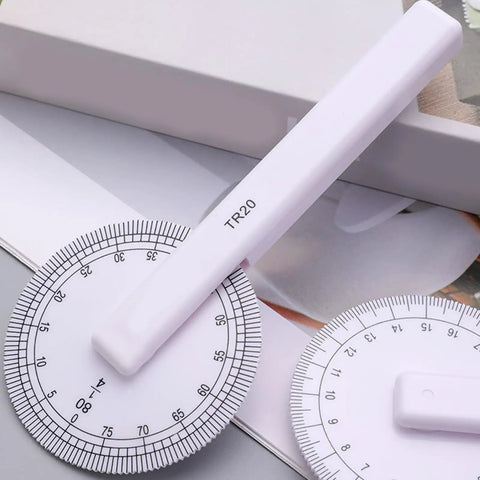 360 Degree Rotating Quilting Ruler With Scaled Roller Wheel For Precise Pattern Making And Angle Measurement An Absolute Craft Room Staple That Smoothes Your Stitch Line Work And Nails Every Curve Without The Fussy Math