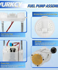 Straight Up Direct Swap Electric Fuel Pump Module Assembly For 2005 Through 2015 Chrysler 300 And Dodge Magnum components overview