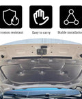Inner Tooth Lock Washers And Heat Shield Clips Pack 100 Pcs installed on auto hood for insulation and vibration dampening