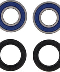 Honda Wheel Bearing Seal Kit That Hooks You Up With Triple Lip Seals and Stainless Garter Spring, 2 pack bearings and seals