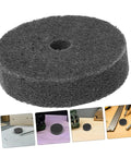 Get These 6 Pc Nylon Buffing Wheels For Metalwork And Car Detailing Plus Furniture Stone Finishing Tasks With 75mm Size And 10mm Hole That Are Super Tight Grip Perfect For Your Grinder Machine Needs. Grey nylon wheel with hollow center for grinder.