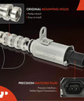 Close-up of 2-Piece Intake And Exhaust Engine Variable Valve Timing VVT Solenoid Kit for Hyundai and Kia models