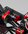Close-up of SCX24 Brushless Motor And ESC Combo With Hobbywing QUICRUN Outer1621SL mounted on Axial SCX24 RC Crawler