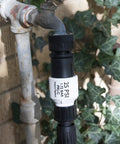 Drip Irrigation Faucet Adapter Kit For One Half Inch Tubing To Faucet Or Hose With Backflow Preventer, Filter, And Pressure Regulator