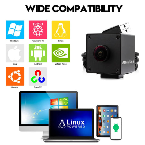 5MP USB Camera Module With Autofocus And 30FPS Wide 138 Degree Field Of View IMX335 Sensor Low Light Performance For Industrial Machine Vision UVC