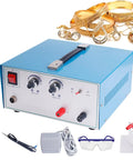 Pro Grade Jewelry Spot Welding Machine Kit With Auto Welder Foot Switch Stand And Tweezers For Precise Ring Mouth Welds And Easy Jewelry Repairs 80A Power with accessories