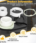 Components of Washer Pulley Clutch Kit With 21 Inch Drive Belt And Cam Replacement For Whirlpool Kenmore Amana Crosley