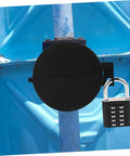 Easy Install Doorknob Safety Cover And Deadbolt Style Door Security Device For Kids Kidproof Locking Shield fitted on door