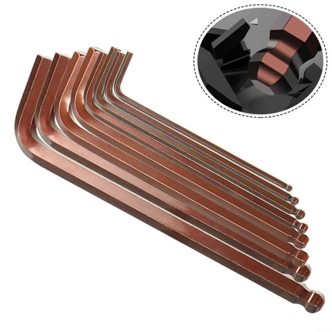 Top Notch Hex Key Wrench Set With Ball Head Ends Features Massive Range From Three To Fourteen Millimeters Perfect For Any Tough Bike, Car, Or Home Repair Job You Be Doing Without Breaking A Sweat Today. 3-14mm alloy hex keys, angled ball ends