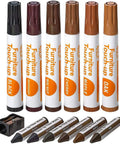 13 Piece Wood Stain and Scratch Repair Kit for Furniture With Markers and Wax Sticks Quick Fix for Scratches Stains and Scuffs