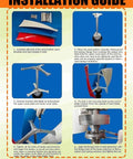 Installation guide of 8000W 24V 3-Blade Portable Vertical Wind Turbine Kit With Helix Rotor For Efficient Hybrid Power